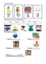 Đề kiểm tra môn Tiếng Anh Lớp 2 - Đề 5